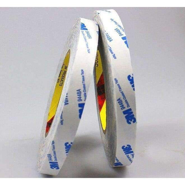 Planet Gates 3M White Strong Sticky Glue Tape for Samsung iphone ipad Smart Phone Tablet Camera Lens Display Bezel Fix 9448 Scotch