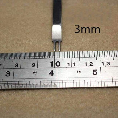 Planet Gates 3MM 4 pc 3/4/5/6mm Leather Craft Tools Hole Punches Stitching Punch Tool 1+2+4+6  Prong T20