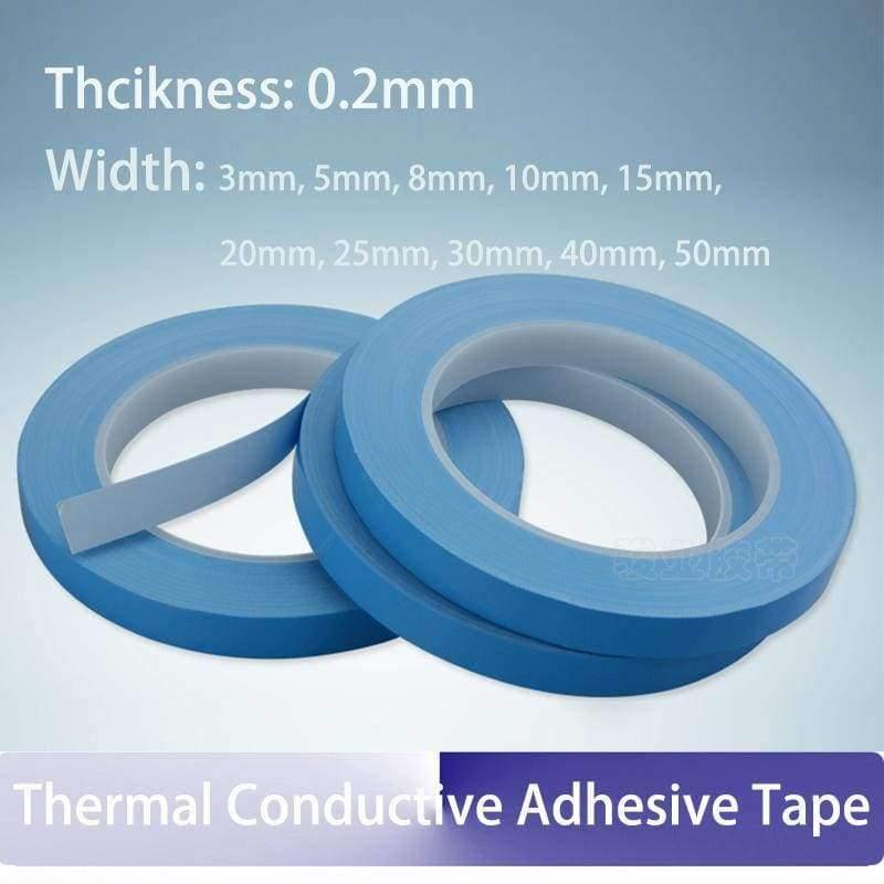 Length 25m Transfer Double Side Thermal Conductive Adhesive Tape for High Power LED Module Chip PCB Heatsink CPU Heat Conduct - Planet Gates