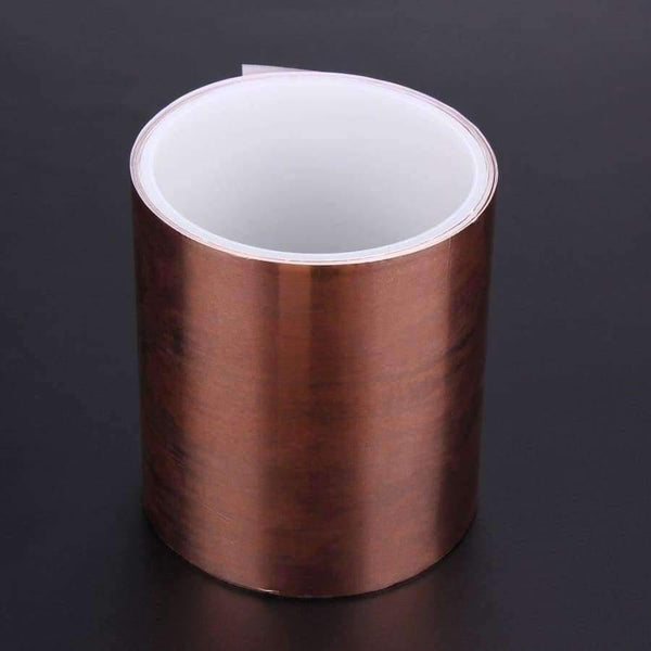Planet Gates 3mx10cm High Tension Double Conductive Adhesive Shielding Copper Foil Tape Heat-insulated Electrical Hardware Accessories