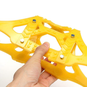 Planet Gates 3pcs 1/3/6pcs TPU Snow Chains Universal Car Suit Tyre Winter Roadway Safety Tire Chains Snow Climbing Mud Ground Anti Slip