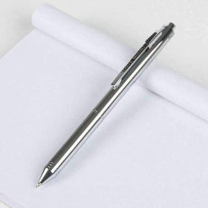 Planet Gates 3PCS 1 Metal pencil 0.5mm Roller Ball Pen Luxury Ballpoint Pen for Business Writing Gift Office School Supplies blue Black Ink Refills