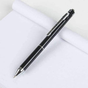 Planet Gates 3PCS 2 Metal pencil 0.5mm Roller Ball Pen Luxury Ballpoint Pen for Business Writing Gift Office School Supplies blue Black Ink Refills