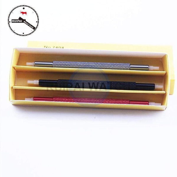 Planet Gates 3pcs/box Watch hands tool,Aluminum Alloy Assort Size Watch hands Press pusher fitting tool for watchmakers