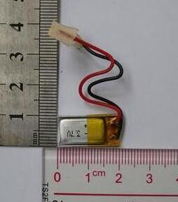 3pcs/lot 3.7v 201020 40mAh Polymer Lithium Battery Li-po Rechargeable Battery