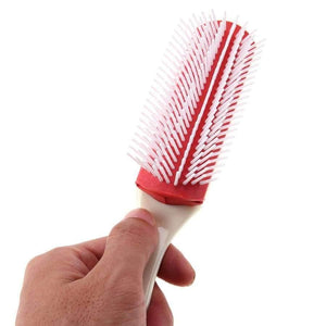 Planet Gates 3pcs/lot Anti-static Hair Comb New Men Hair Brush Comb 9 Rows Teeth Hair Styling Tool Hair Care Head Scalp Massager Comb