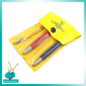 Planet Gates 3pcs/lot Brush Pens Glass Fiber / Brass / Steel Brush Sticker Pen shape Watch Parts Polish and Rust Clean Removal Tool