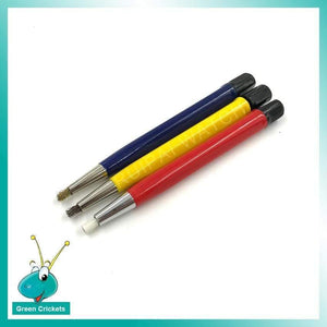 Planet Gates 3pcs/lot Brush Pens Glass Fiber / Brass / Steel Brush Sticker Pen shape Watch Parts Polish and Rust Clean Removal Tool