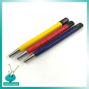 Planet Gates 3pcs/lot Brush Pens Glass Fiber / Brass / Steel Brush Sticker Pen shape Watch Parts Polish and Rust Clean Removal Tool