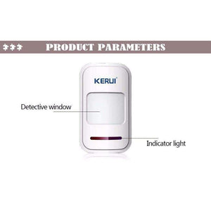 Planet Gates 3pcs/lots 433mhz Wireless PIR Motion Detector Sensor For KERUI GSM PSTN Home Security Burglar Alarm System Home Protection