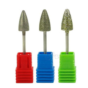 Planet Gates 3pcs Machine Nail Drill Bits Zebra Sanding Bands Foot Care Polishing Manicure Gel Polish Remover Replacement Tools Cutter