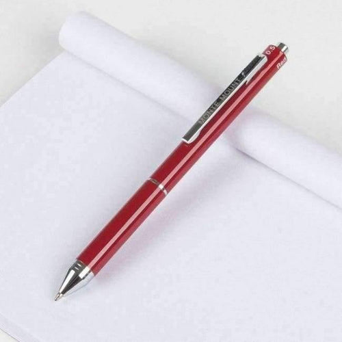 Planet Gates 3PCS Metal pencil 0.5mm Roller Ball Pen Luxury Ballpoint Pen for Business Writing Gift Office School Supplies blue Black Ink Refills