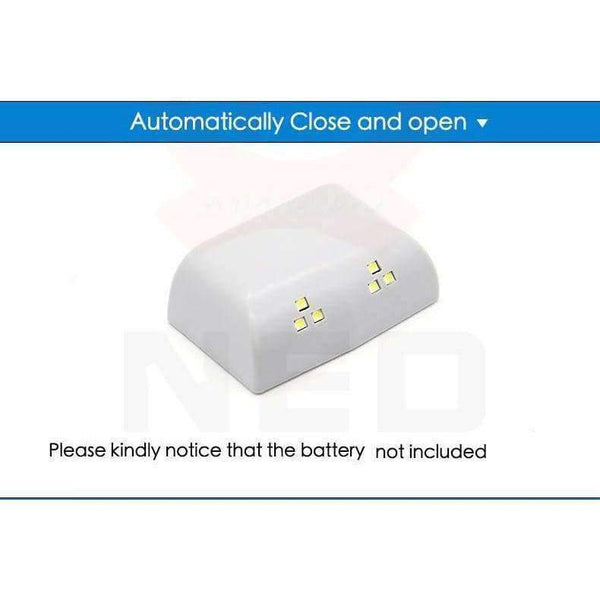 Planet Gates 3PCS NAIERDI Hinge Light Universal 0.25W Inner LED Sensor Light For Kitchen Home Cabinet Cupboard Wardrobe Furniture Hardware