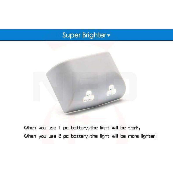 Planet Gates 3PCS NAIERDI Hinge Light Universal 0.25W Inner LED Sensor Light For Kitchen Home Cabinet Cupboard Wardrobe Furniture Hardware