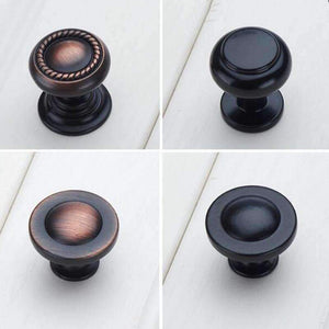 Planet Gates 3pcs Round single hole door handle wardrobe cupboard drawer knobs drawer pulls Furniture Hardware Accessory