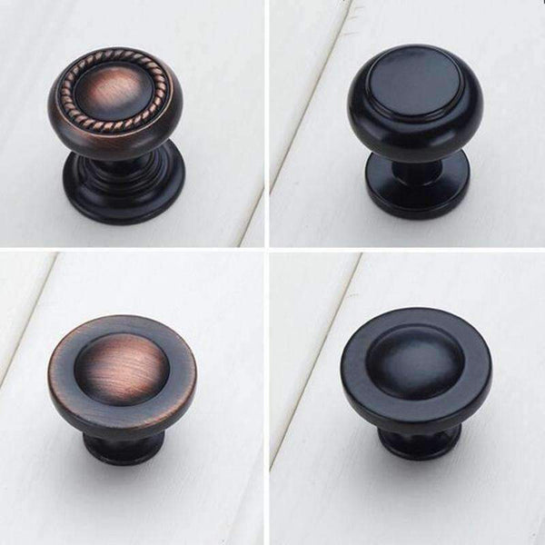 Planet Gates 3pcs Round single hole door handle wardrobe cupboard drawer knobs drawer pulls Furniture Hardware Accessory