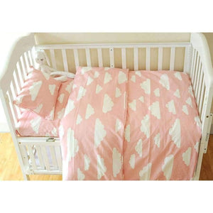Planet Gates 3pcs/set baby crib bedding set,Nursery bedding Set(pillow case+bed sheet+duvet cover)Suit Crib Size Within 130*70cm