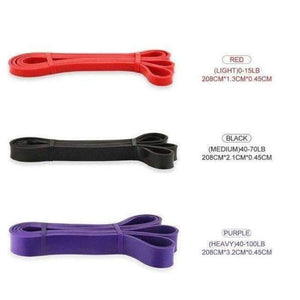 Planet Gates 3PCS SET Bands Rubber Bands Body Building Elastic Training Bands for Fitness Body Gym Pilates Exercise Weight Lifting Workout