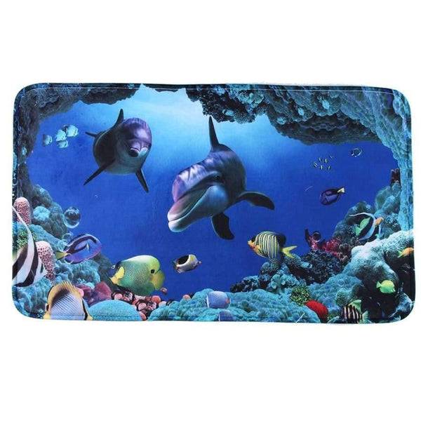 Planet Gates 3pcs/set Bathroom Accessories Sets Non-Slip Pedestal Rug + Lid Toilet Cover + Bath Mat Home Bathroom Products E5M1