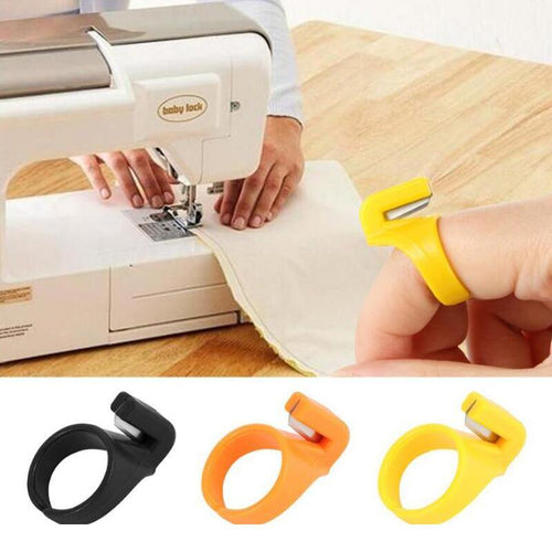 Planet Gates 3PCS/set Finger Blade Needle Craft Home Plastic Thimble Sewing Ring DIY Household Sewing Machine Accessory