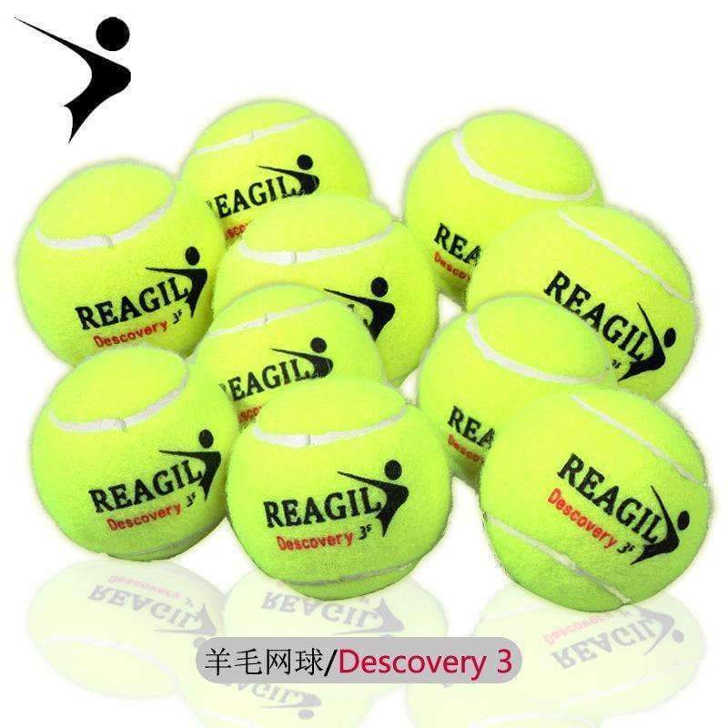 Planet Gates 3pcs/set Professional Wool Tennis Ball Training Practice Sports Ball Tournament Wool Tennis Training Accessories