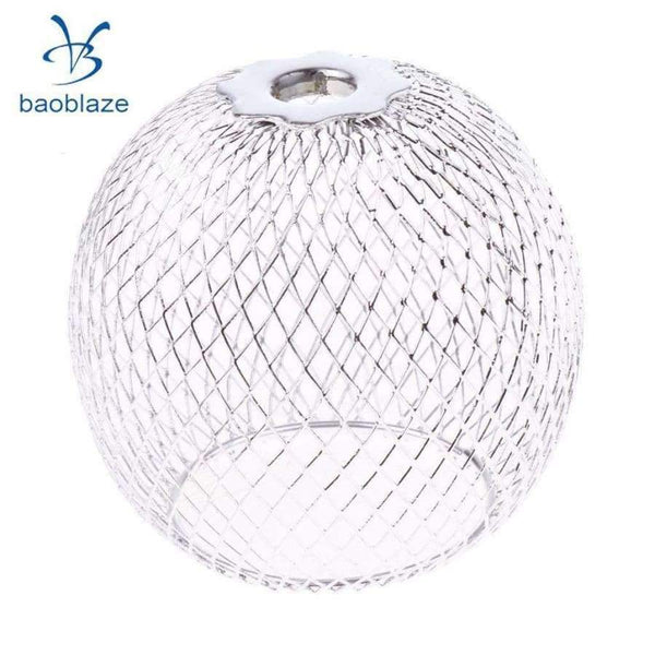 Planet Gates 3Pcs Table Lamp Shade Metal Iron Standard Lamp Shade Small Lamp Shade Chrome