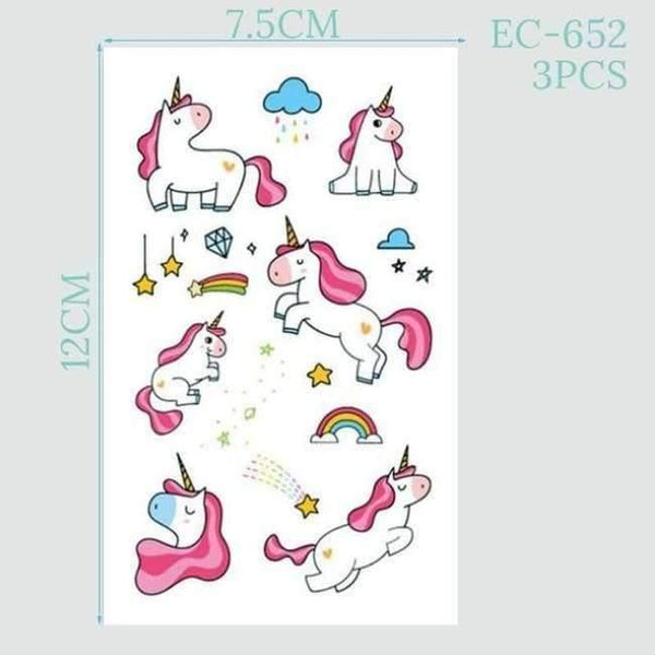 Unicorn Party Kits Unicornio Plate/Cup/Napkins Birthday Party Decoration Kids Tableware Sets Bunting Flags Party Supplies - Planet Gates