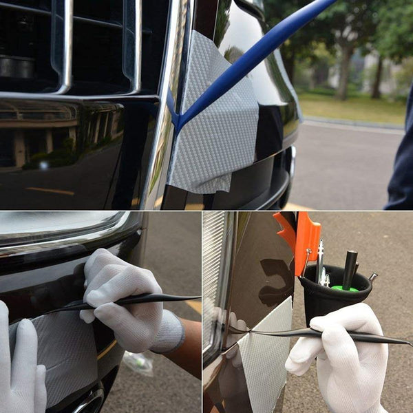 Planet Gates 3pcs Universal Car Vinyl Wrap Tuck Tools Gasket Micro Squeegee for Window Tint Application