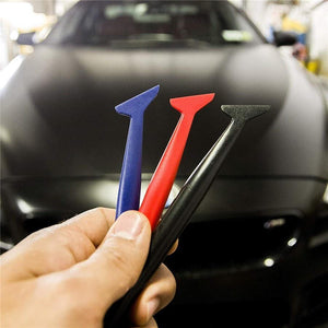 Planet Gates 3pcs Universal Car Vinyl Wrap Tuck Tools Gasket Micro Squeegee for Window Tint Application
