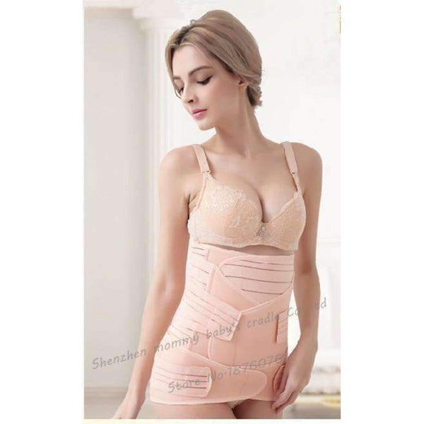 Planet Gates 3Pieces/Set Maternity Postnatal Belt After Pregnancy bandage Belly Band waist corset Pregnant Women Slim Shapers underwear