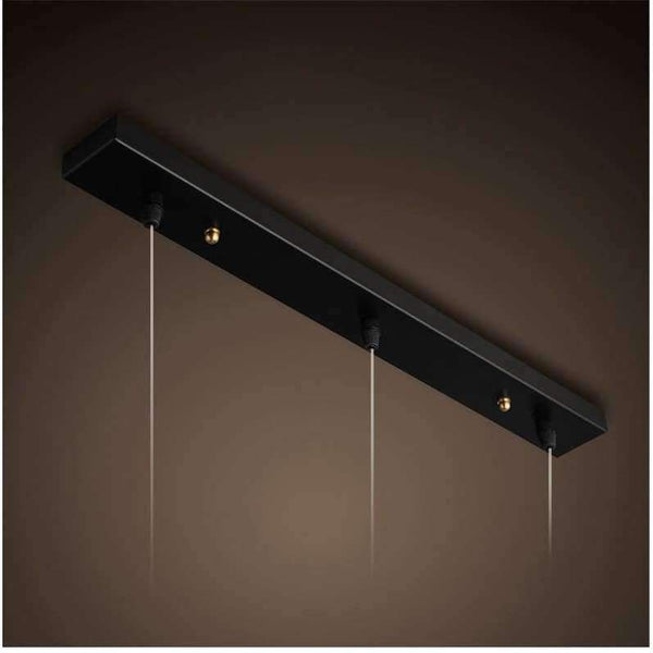 Planet Gates 3R 25CM  Black Three Lamps Chandeliers Base High-grade Lighting Accessories black white Round Rectangular Ceiling base rose canopy Plate