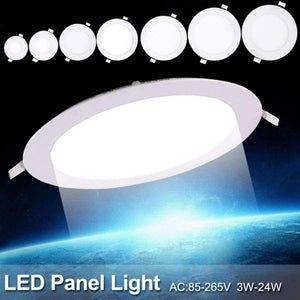 Planet Gates 3W / Round cool white TSLEEN Round Recessed Ceiling Lamp LED Panel Down Lights Home/Commercial Lighting 4W 9W 12W 24W Cool/Warm White LED Downlight
