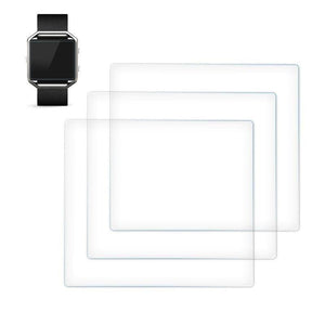 Planet Gates 3x Premium Real Tempered Glass Film Screen Protector For Fitbit Ionic Watch