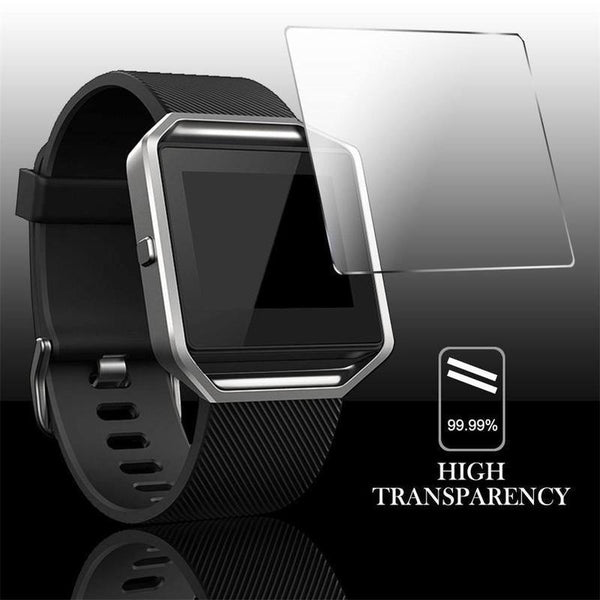 Planet Gates 3x Premium Real Tempered Glass Film Screen Protector For Fitbit Ionic Watch