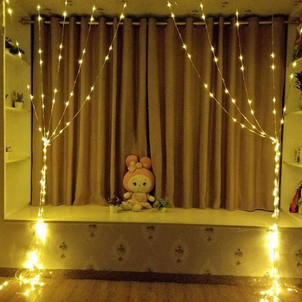 Planet Gates 3x3M 320LED Waterfall Waterproof Meteor Shower Rain LED String Lights For Holiday Light Wedding Xmas Christimas Party Decor