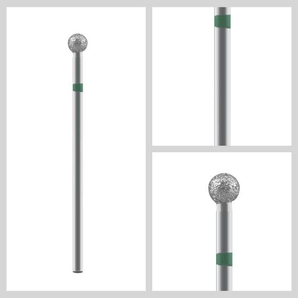 Planet Gates 4.0mm Diamond Nail Drill Milling Cutter Nail Art Drill Bit Cuticle Clean Cutter for Manicure Nail Files Electric Mills Burr Nail Tool