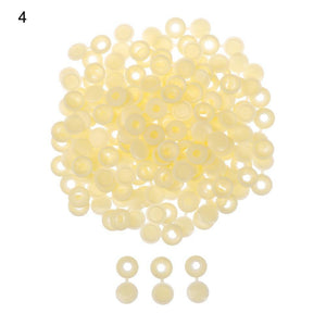 100Pcs Practical Hinged Plastic Screw Fold Snap Protective Cap Button Nuts Cover Bolts Protect Furniture Exterior Decor Hardware
