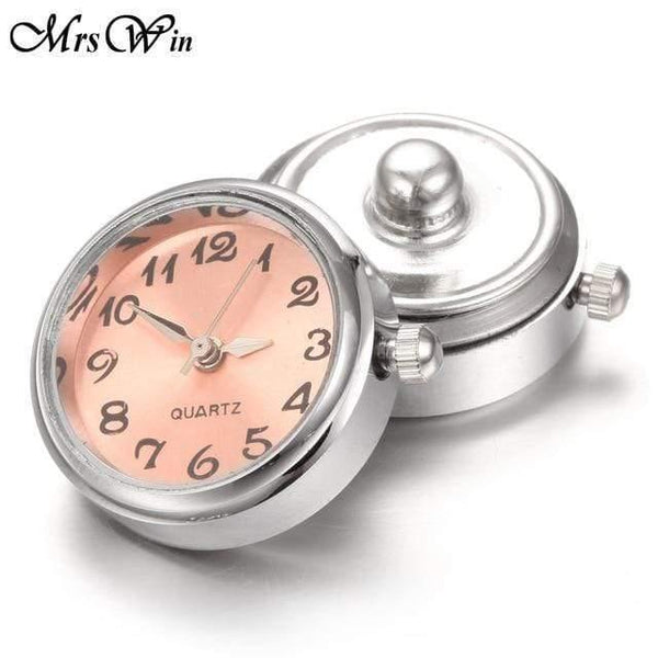 Planet Gates 4 18mm Glass Watch Snap Buttons Interchangeable Jewelry Accessory Can Move Replaceable Snap Button Jewelry for Snaps Bracelet