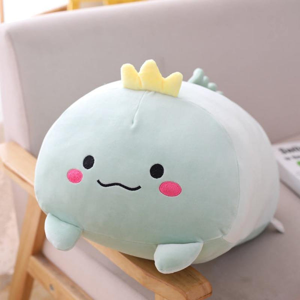 Kawaii 9 Styles Animal Cat Deer Hamster Elephant Plush Toy Soft Cartoon Panda Pig Bear Dinosaur Stuffed Doll Cartoon Pillow Gift