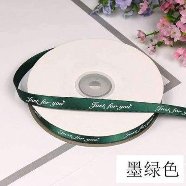 Planet Gates 4 45 Meters Satin Ribbon 10mm Just For You Sewing Accessories DIY Decorative Art Craft gift Wrap Decoration Christmas Ribbons
