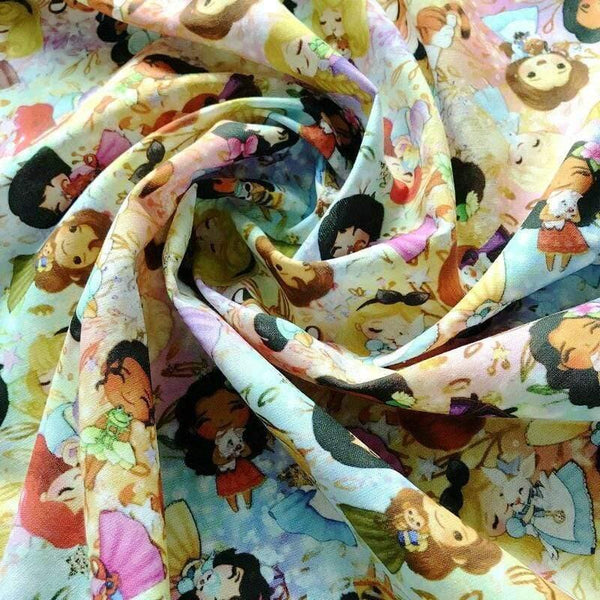 Planet Gates 4 / 45x145cm 100% Cotton Fabric Tissues For DIY Patchwork Baby Cloth Bedding Set Material Cartoon Characters Sewing Handbag Dolls Clothing