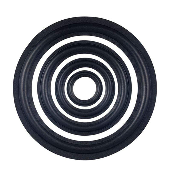 Planet Gates 4/5/6.5/8/10/12" Elastic Rubber Ring Speaker Surround Repair Foam Woofer Edge