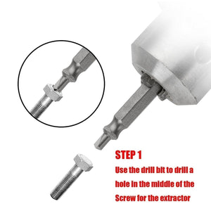 Planet Gates 4/5/6 PCS Damaged Screw Extractor Drill Bit Set Stripped Broken Screw Bolt Remover Extractor Easily Take Out Demolition Tools