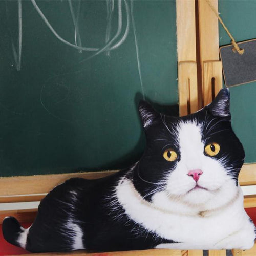 Planet Gates 4 50cm Cute Lifelike 3D Cat Plush Toys Stuffed Soft Animal Doll Simulation Sleep Pillow Sofa Cushion Cartoon Doll Home Decor Gift