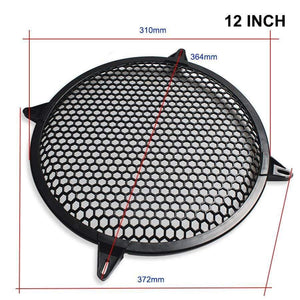 4/6/8/10/12 INCH Plastic Frame Stage Sound Speaker Mesh Protection Enclosure Net Cover Speakers Accessories