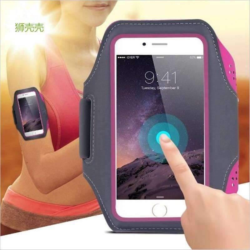 Planet Gates 4.7 inch black Armband Running Case for iPhone X SE 6 6S 7 8 Plus Cases Cover Gym Arm Band Sport Cover Holder Bag Phone Cases for huawei