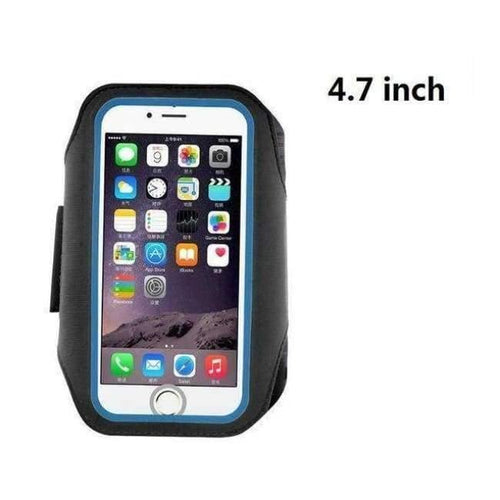 Planet Gates 4.7 inch black Armband Running Case for iPhone X SE 6 6S 7 8 Plus Cases Cover Gym Arm Band Sport Cover Holder Bag Phone Cases for huawei