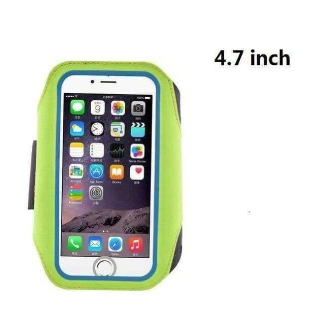 Planet Gates 4.7 inch black Armband Running Case for iPhone X SE 6 6S 7 8 Plus Cases Cover Gym Arm Band Sport Cover Holder Bag Phone Cases for huawei