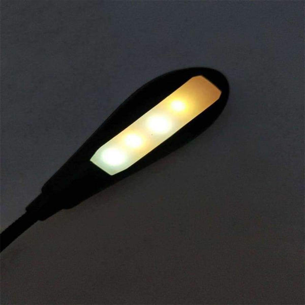 Planet Gates 4/7 LED Bulb Recharge Book light  Mini Flexible Bright Clip Reader Reading Desk Lamp Emergency Travel Night USB White/Warm Light