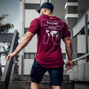 Planet Gates 4 / Asian M Fitness Sport Shirt Men Rashgard Mens Quick Dry Fit Men Running Shirt Crossfit T Shirt Gym Sport Top Workout Outdoor Jersey